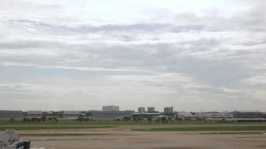 December 6,2022:Donmuang airport, Bangkok,Thailand: airplane landing into airport movement in daytime