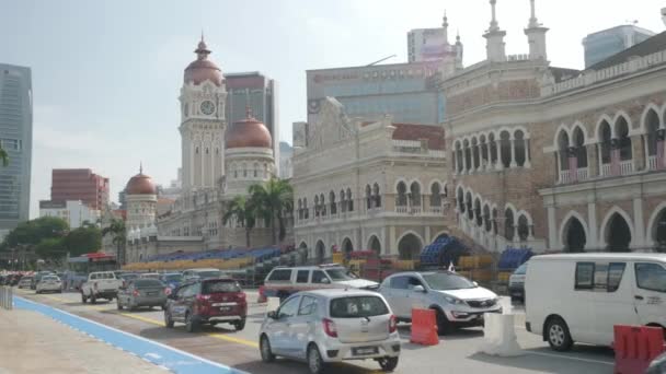 August 2022 Kuala Lumpur Malaysia View Sultan Abdul Samad Building — Stockvideo