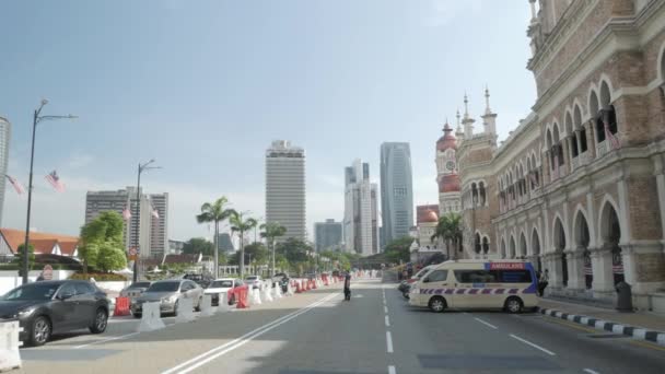 August 2022 Kuala Lumpur Malaysia View Sultan Abdul Samad Building — Stok video