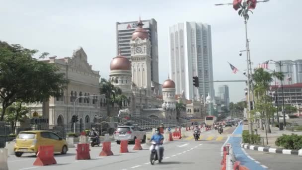 August 2022 Kuala Lumpur Malaysia View Sultan Abdul Samad Building — Stock Video