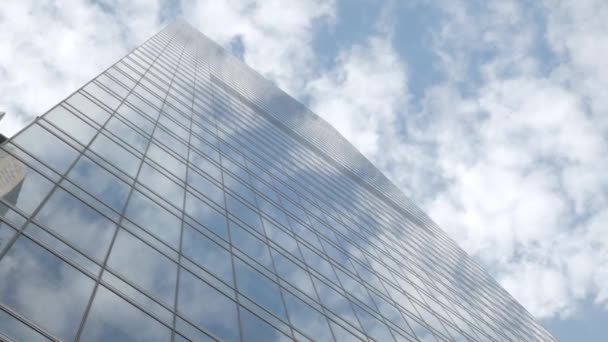 Modern Office High Rise Skyscraper Financial Buildings City Business District Royalty Free Stock Footage