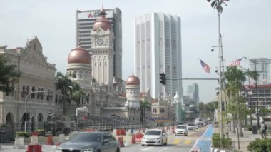 August 16,2022.Kuala lumpur,Malaysia. view of the Sultan Abdul Samad Building in Kuala Lumpur,KL famous landmark architecture in KL under sunshine daytime