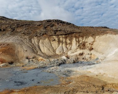 Seltun hot springs, Krysuvik geothermal area, Iceland.
