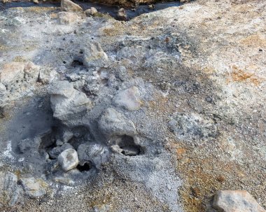 Seltun hot springs, Krysuvik geothermal area, Iceland.