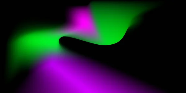Fondo Abstracto Oscuro Diseño Brillante Plantilla Horizontal Violeta Color Verde — Archivo Imágenes Vectoriales