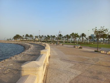 Khobar corniche - Suudi Arabistan 'da al-Chubar