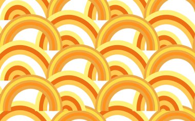 Makarna soyut arka plan kavramı. Makarna sarısı kıç. El çizimi Asya eriştesi pürüzsüz Japon eriştesi. Sarı ve turuncu çizgili arka plan..