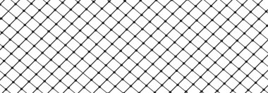 Karalama stilinde dalgalı arka plan. Siyah balıkçılık ya da futbol ağı görüntüsü..