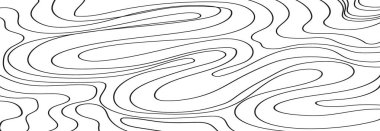 Ağaç kesimi deseni. Vektör topoğrafik harita kavramı. Bir ağacın soyut büyüme halkalarının arka planı..