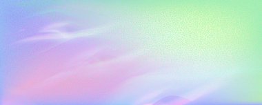 Neon yanardöner renkler pürüzsüz bir derecelendirme efekti yaratır. Renk gradyanı olan holografik bir bulanıklık içeren soyut arkaplan. Vektör tanecikli ses dokusu ve suluboya karışımı.