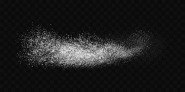 Rain overlay effect and sea spray.Vector flour illustration.Grainy scatterings of sugar and salt crystals. Splashes of water and snow.