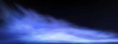 Kışın bir sabahı ya da yazın ya da ilkbaharda öğleden sonra gün ışığını temsil eder. Güneşli bir günde açık mavi gökyüzü arkaplanı ve bulutların görüntüsü. Vektör cenneti manzarası.