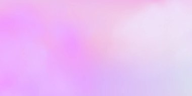 Kabarık bulutlu gökyüzü. Panoramik soyut pembe gökyüzü arkaplanı. Gradyan fantezi cenneti.