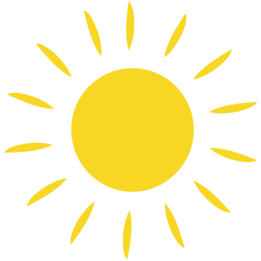 Sevimli yaz tatili plaj elementlerini ayarla.