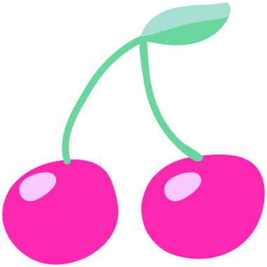 Düz dizaynlı, sevimli, egzotik yaz meyveleri. Sağlıklı, tatlı yiyecekler.. 