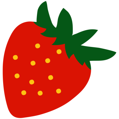 Düz dizaynlı, sevimli, egzotik yaz meyveleri. Sağlıklı, tatlı yiyecekler.. 