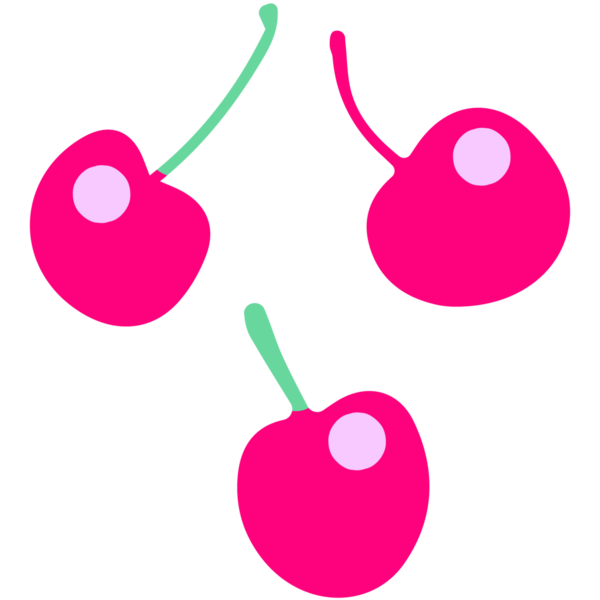 Düz dizaynlı, sevimli, egzotik yaz meyveleri. Sağlıklı, tatlı yiyecekler.. 