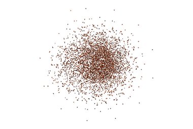 Toprak ve toz parçacıkları. Kahverengi kum dokusu. Pastanın üst görüntüsü. Çikolata ve kahve tozu..