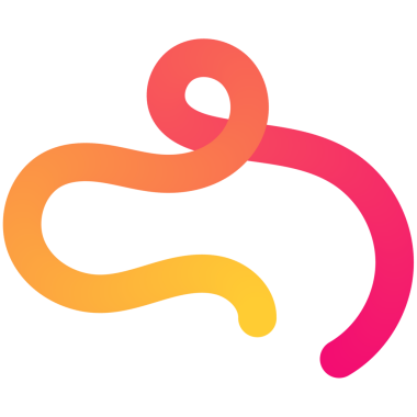  Yumuşak dalgalı çizgileri, parlak renkleri ve değişimleri olan soyut şekiller.