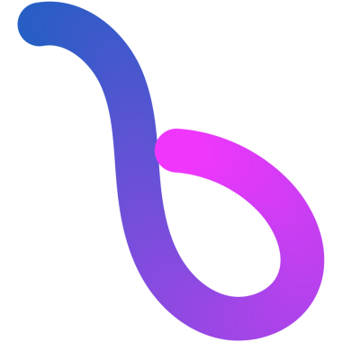  Yumuşak dalgalı çizgileri, parlak renkleri ve değişimleri olan soyut şekiller.