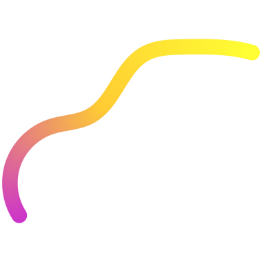 Yumuşak dalgalı çizgileri, parlak renkleri ve değişimleri olan soyut şekiller.