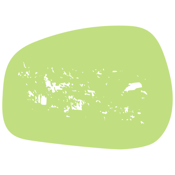 Organik fırça darbesi.