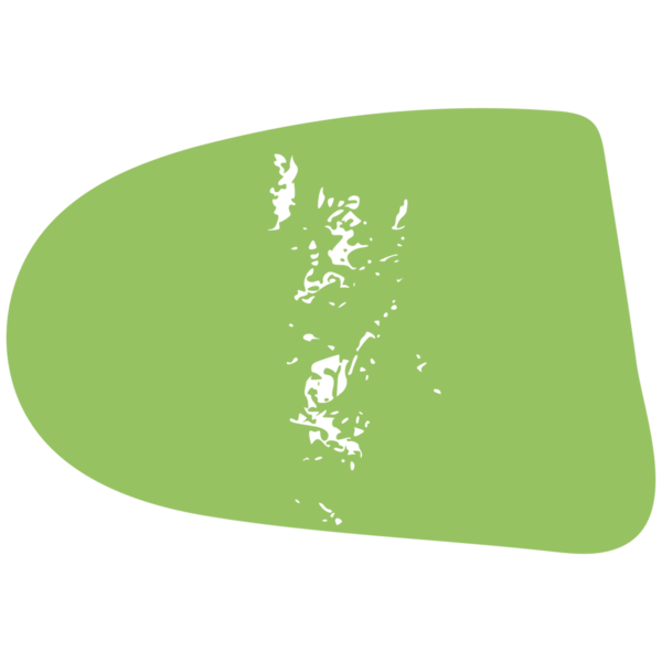 Organik fırça darbesi.