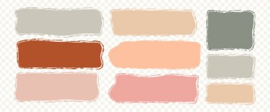 Boş metin şekilleri. Sıvı soyut konuşma baloncukları. El çizimi organik çerçeveler.