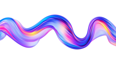 Holografik dalga ya da renkli kurdele.