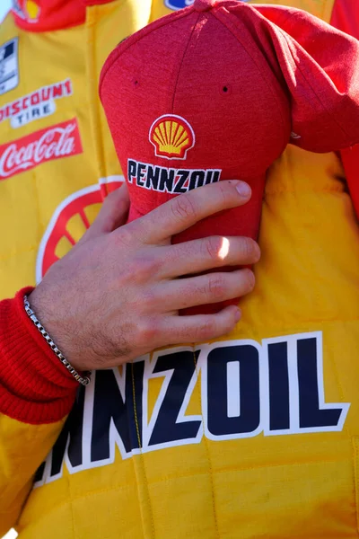 Joey Logano Bereitet Sich Auf Die Nascar Cup Series Championship — Stockfoto