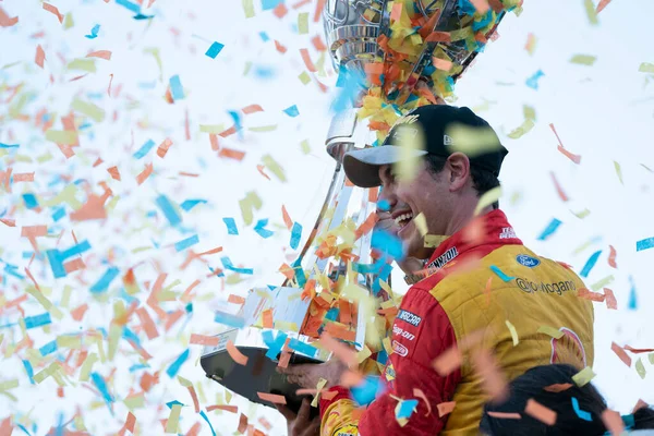 Joey Logano Wygrywa Mistrzostwa Nascar Cup Series Championship Avondale Usa — Zdjęcie stockowe