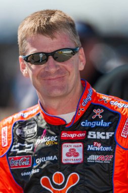 13 Mayıs 2006 - Darlington, SC, ABD: Dodge Charger 500 'de Jeff Burton.