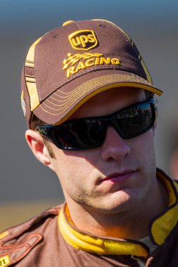 DAYTONA BEACH, FL - 13 Şubat 2011: David Ragan (6) Daytona International Speedway at Daytona Beach, FL.