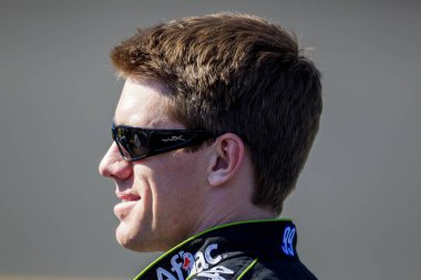 DAYTONA BEACH, FL - 13 Şubat 2011: Carl Edwards (99) Daytona International Speedway at Daytona Beach, FL.