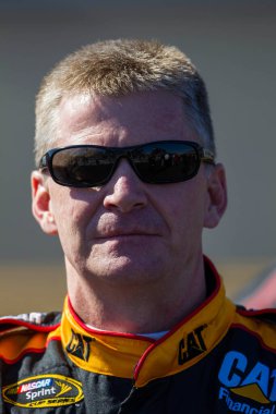 DAYTONA BEACH, FL - 13 Şubat 2011: Jeff Burton (31) Daytona International Speedway at Daytona Beach, FL.