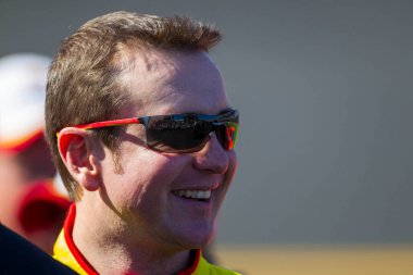 DAYTONA BEACH, FL - 13 Şubat 2011: Kurt Busch (22) Daytona International Speedway at Daytona Beach, FL.