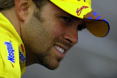 Scott Riggs qualified fifth at the Nazareth Speedway for the running of the Goulds Pumps ITT Industries 200 NASCAR Busch Grand National race in Nazareth, Pennsylvania.