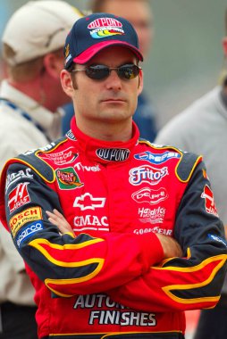 August 08, 2003 - Watkins Glen, NY, USA: Jeff Gordon at the Sirius At The Glen 