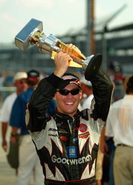 August 03, 2003 - Indianapolis, IN, USA: Kevin Harvick at the Brickyard 400
