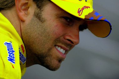 Scott Riggs qualified fifth at the Nazareth Speedway for the running of the Goulds Pumps ITT Industries 200 NASCAR Busch Grand National race in Nazareth, Pennsylvania.