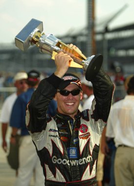 August 03, 2003 - Indianapolis, IN, USA: Kevin Harvick at the Brickyard 400