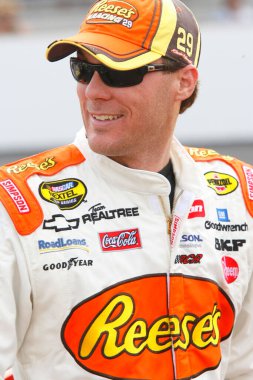 July 28, 2007 - Indianapolis, IN, USA: Kevin Harvick looks on before qualifying for the Allstate 400 at The Brickyard. Harvick starts from the 20th position.