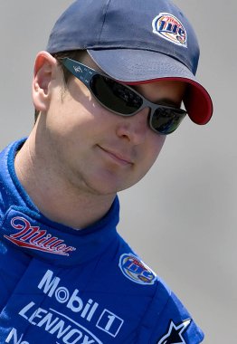 August 17, 2007 - Brooklyn, MI, USA: Kurt Busch waits to qualify at Michigan International Speedway for the running of the NNCS 3M Performance 400 in Brooklyn, MI.