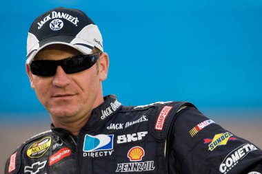 February 11, 2001 - Phoenix, AZ, USA: Clint Bowyer waits to qualify at Phoenix International Raceway for the running of the NASCAR Nextel Cup Checker Auto Parts 500 race in Phoenix, AZ.
