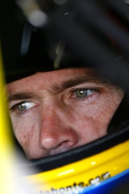 November 03, 2007 - Ft. Worth, TX, USA: Bobby Labonte gets ready to practice for the Dickies 500 at Texas Motor Speedway.