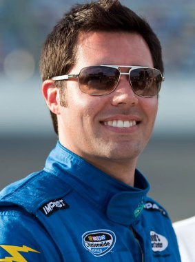 12 February, 2008 Daytona 500 Daytona Beach, FL - Blu Frog Energy Dodge Drink driver, Larry Foyt, waits his turn to qualify for the NextEra Energy Resources 250 at the Daytona International Speedway in Daytona Beach, FL.