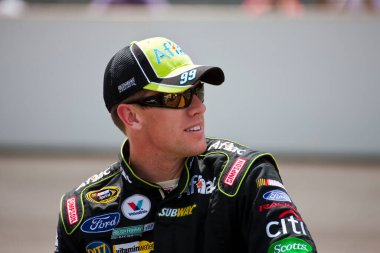 25 July, 2009:  Carl Edwards watches qualifying at the Allstate 400 at the Brickyard NASCAR Sprint Cup race in Indianapolis, IN.