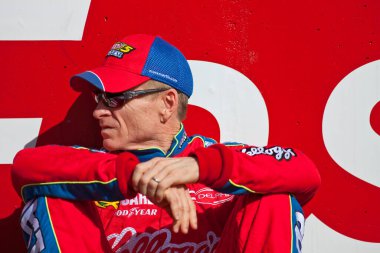 25 September, 2009:  Kellog's driver, Mark Martin, watches qualifying for the AAA 400 race at the Dover International Speedway in Dover, DE