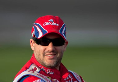 27 February 2009 NASCAR Shelby 427 Las Vegas, Nevada - Tony Stewart at the Las Vegas Motor Speedway during qualifying for the running of the Shelby 427 in Las Vegas, Nevada.