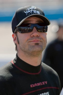 April 17 2009 NASCAR Subway Fresh Fit 500 Avondale,  NC - The NASCAR Sprint Cup Series drivers take their cars out on the track for the first practice session of the day.